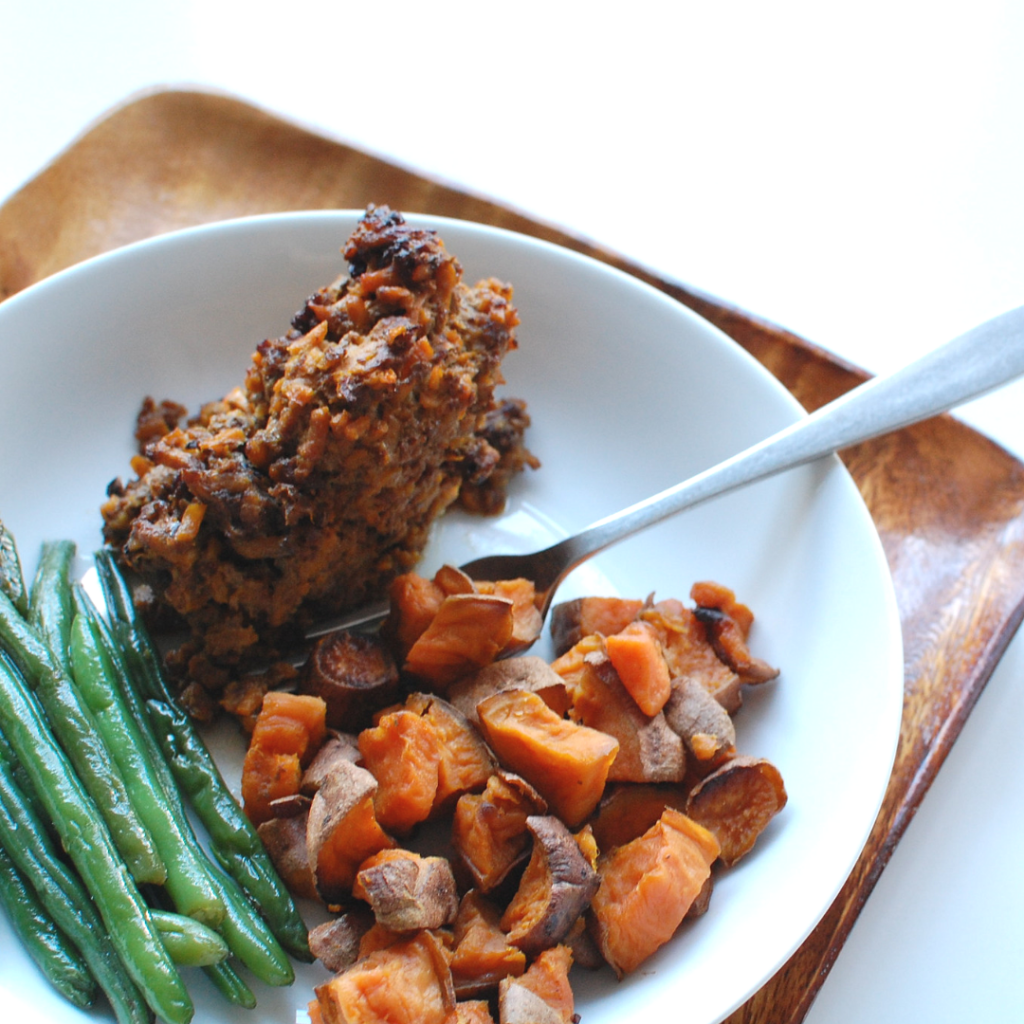 Paleo Crockpot Sweet Potato Meatloaf