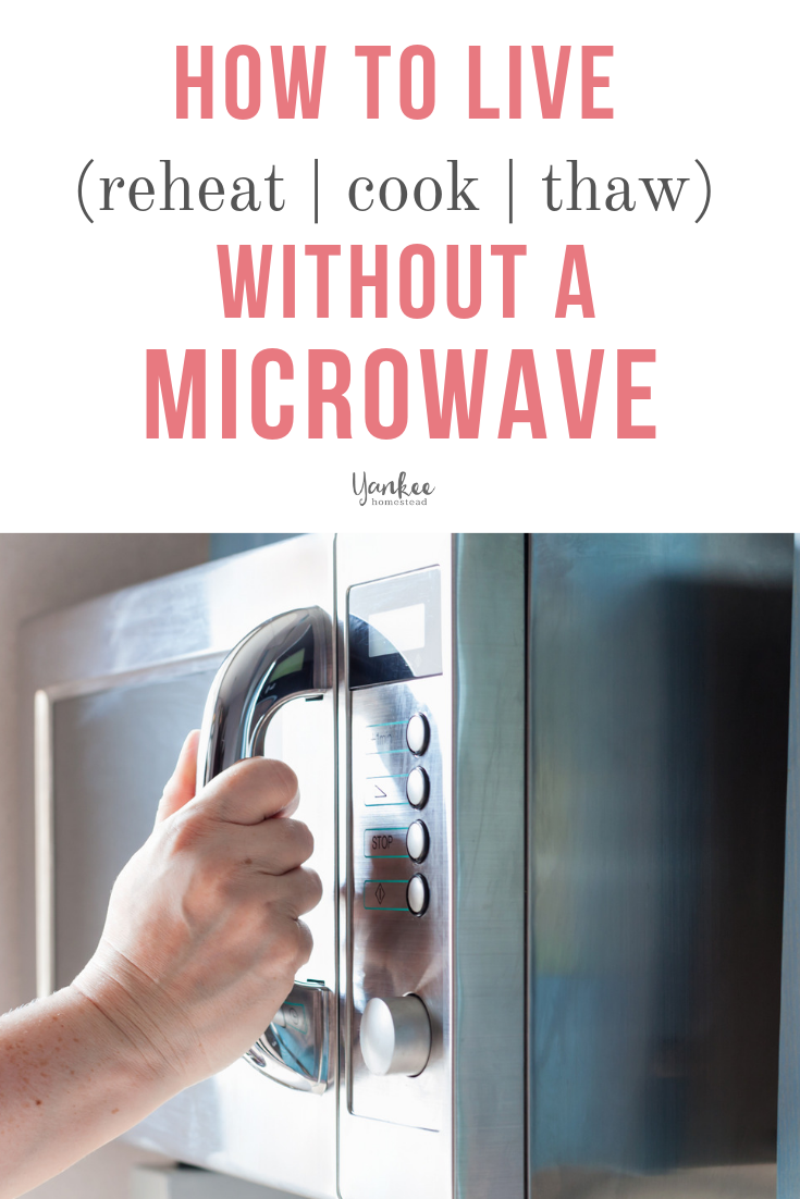 How to Live Without a Microwave Roots & Boots