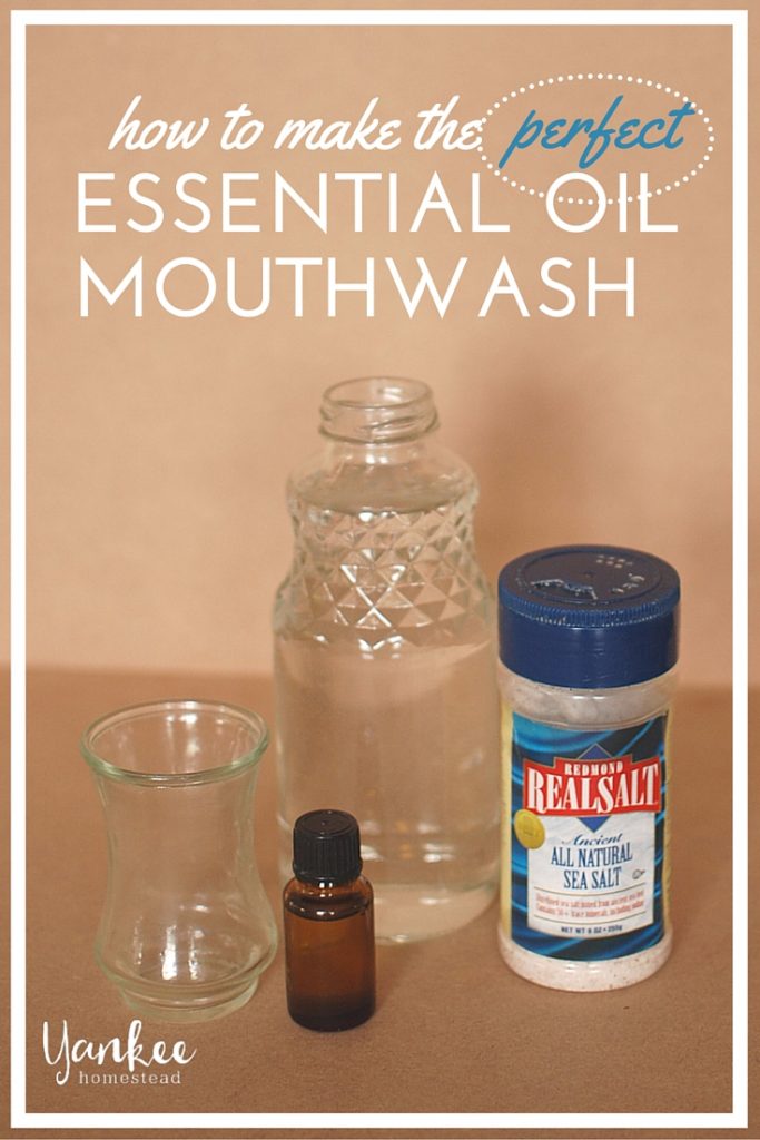 Easy to make, easy to use. Skip the sketchy ingredients and treat your mouth to this simple (yet powerful) mouthwash with essential oils. 