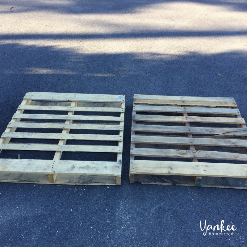 How to Build a Cold Frame out of Pallets | Yankee Homestead