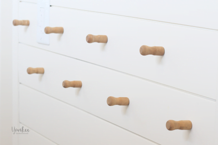 How to Attach Knobs or Pegs to a Wall
