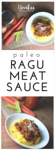 Paleo Ragu Meat Sauce