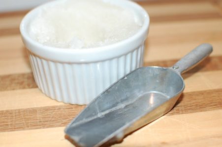 scrub and scoop