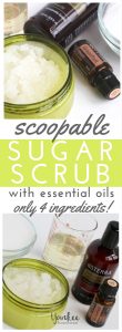Scoopable Sugar Scrub with Essential Oils