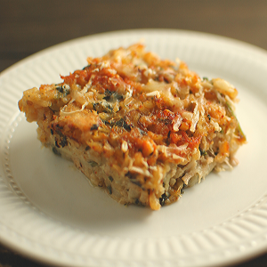 Gluten Free Leftover Turkey and Rice Casserole