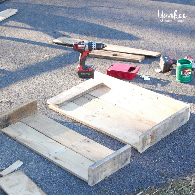 How to Build a Cold Frame out of Pallets | Yankee Homestead