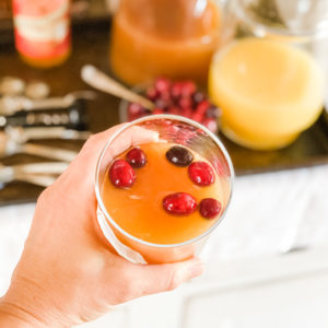 Easy Kid-Friendly Holiday Mocktail | Roots & Boots