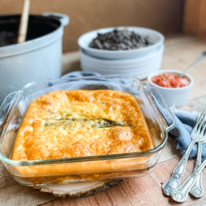 Chile Relleno Casserole | Roots & Boots