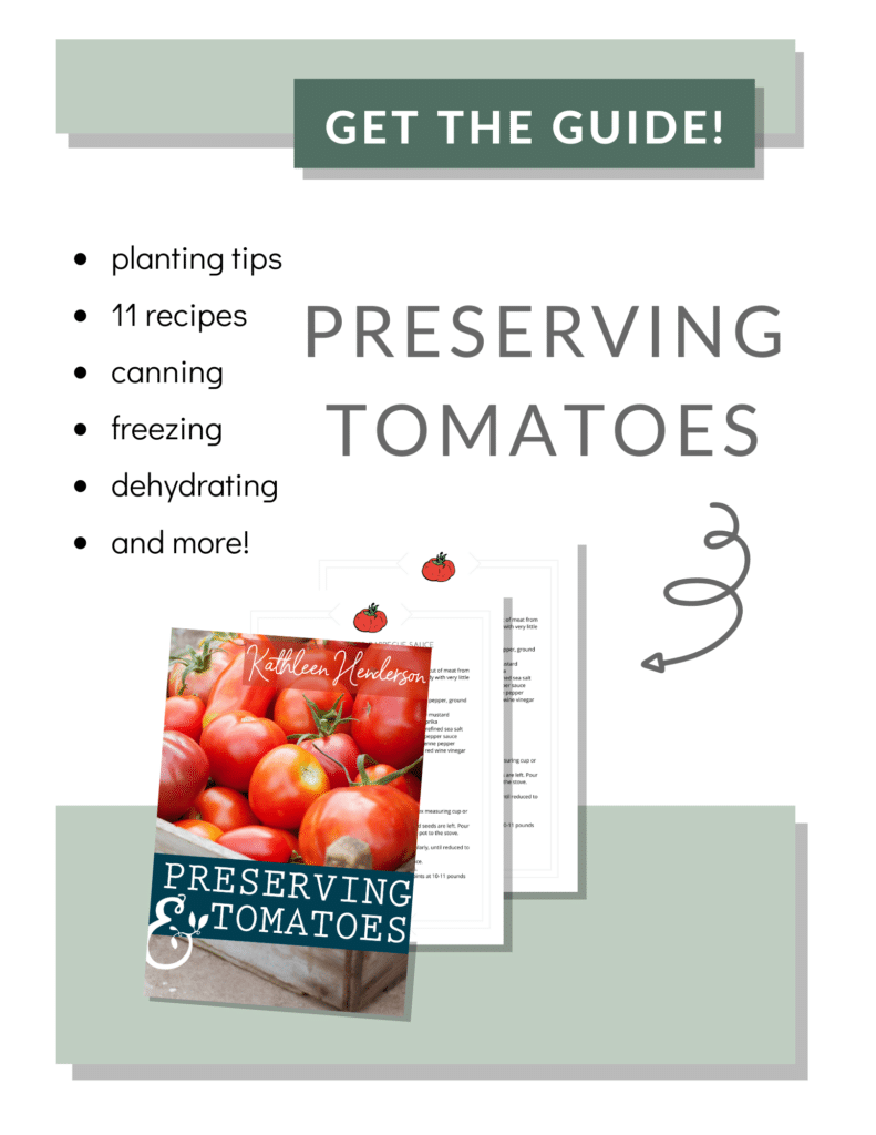 Preserving Tomatoes Ebook