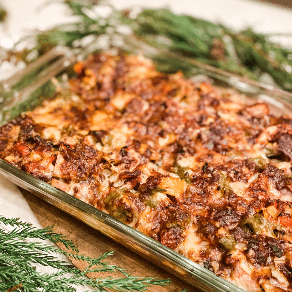 Paleo Enchilada Casserole | Roots & Boots