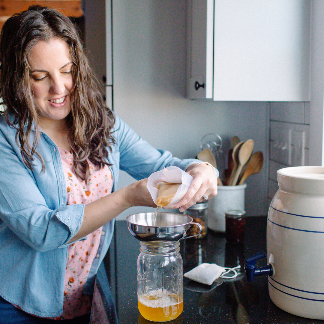 How to Start Continuous Brew Kombucha | Roots & Boots