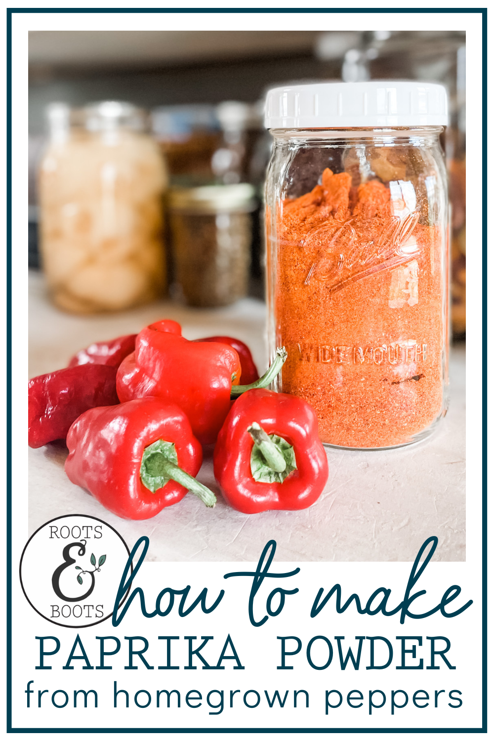 How to Make Paprika Powder | Roots & Boots