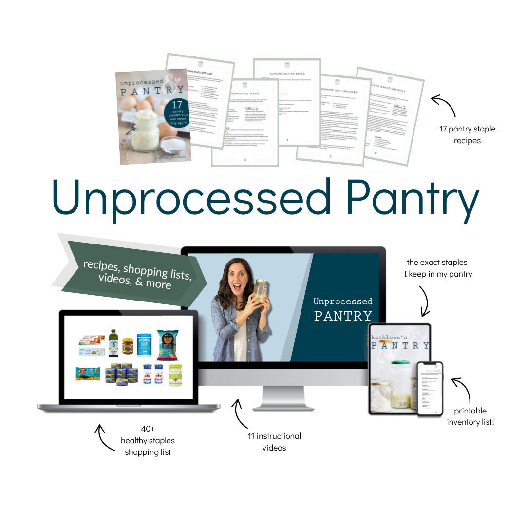 Unprocessed Pantry