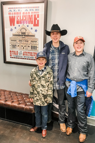 Visiting the Ryman | Roots & Boots