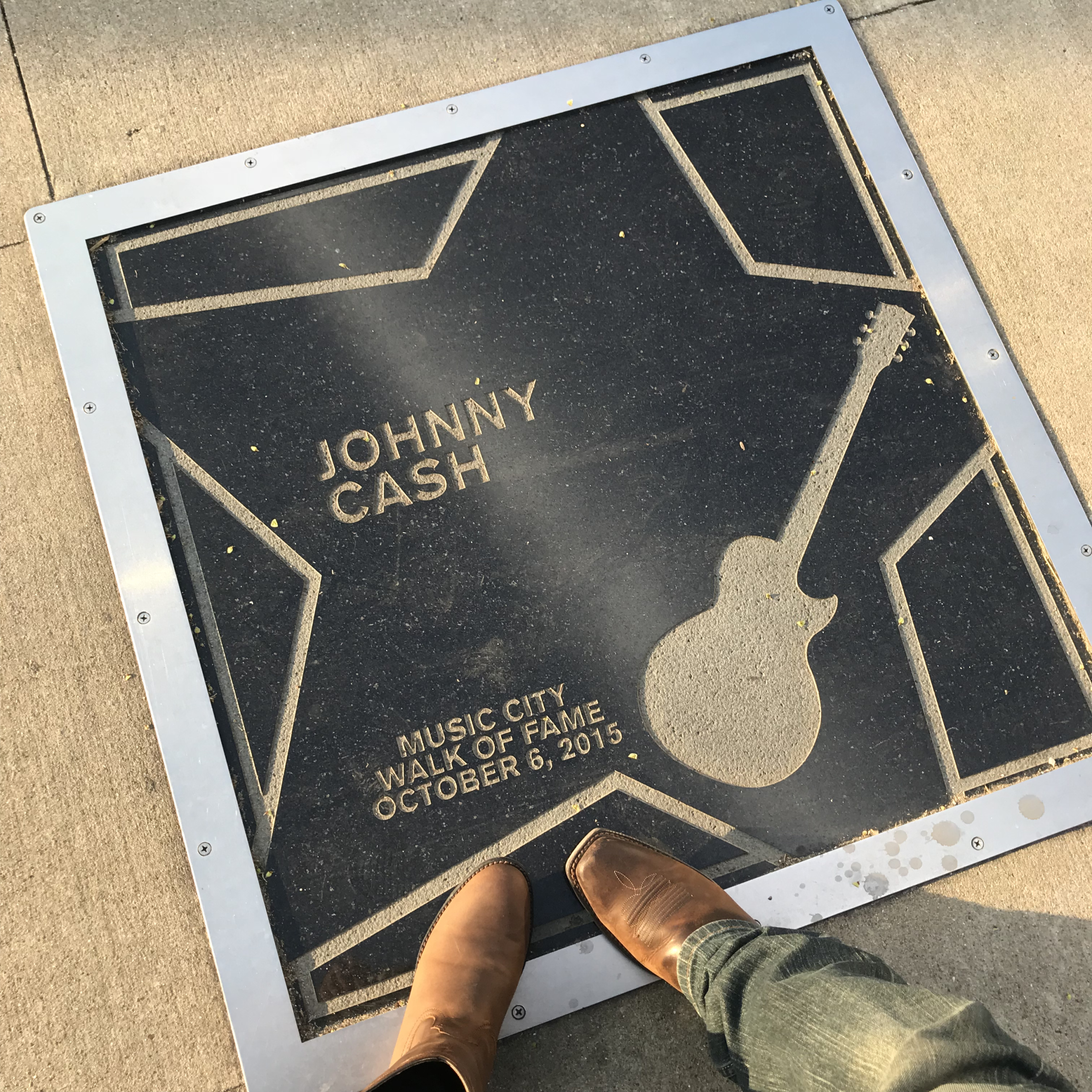 Visiting the Country Music Walk of Fame| Roots & Boots