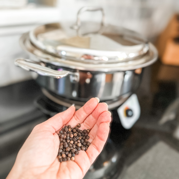 Black Peppercorns for Bone Broth | Roots & Boots