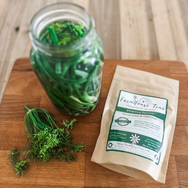 Pickling Spice Blend for Fermented Garlic Scape Pickles | Roots & Boots