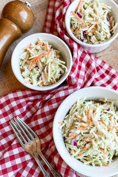 Creamy Paleo Broccoli Slaw | Roots & Boots