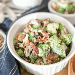Paleo Bacon Broccoli Salad | Roots & Boots
