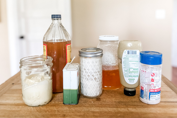 Creamy Dressing for Gluten Free Pasta Salad with Veggies | Roots & Boots