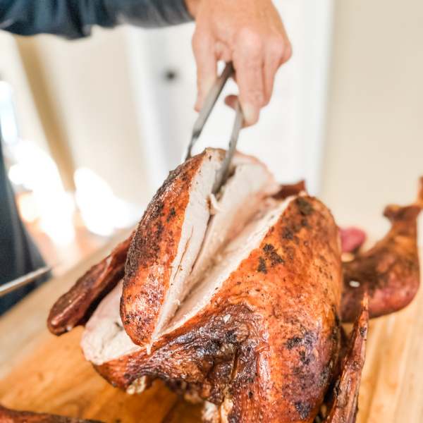 Carving Smoked Turkey | Roots & Boots