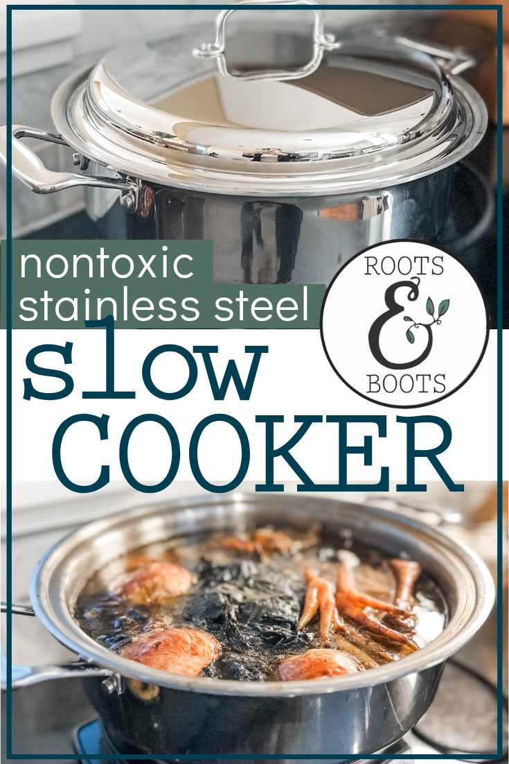 My Favorite Nontoxic Slow Cooker | Roots & Boots