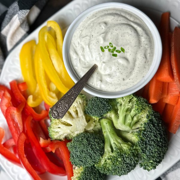 Homemade Ranch Dip | Roots & Boots
