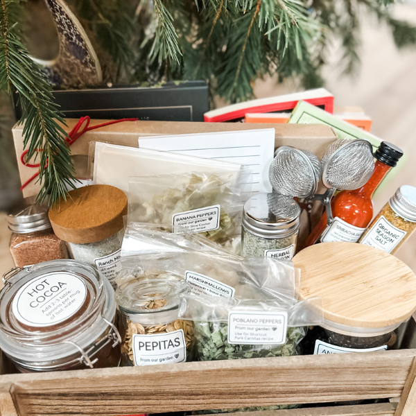 Homemade Christmas Gift Basket | Roots & Boots