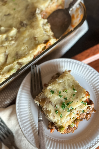 Shepherd's Pie with Venison or Ground Beef | Roots & Boots