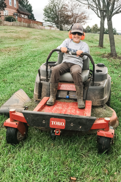 Enterprises for Kids: Lawn Mowing | Roots & Boots