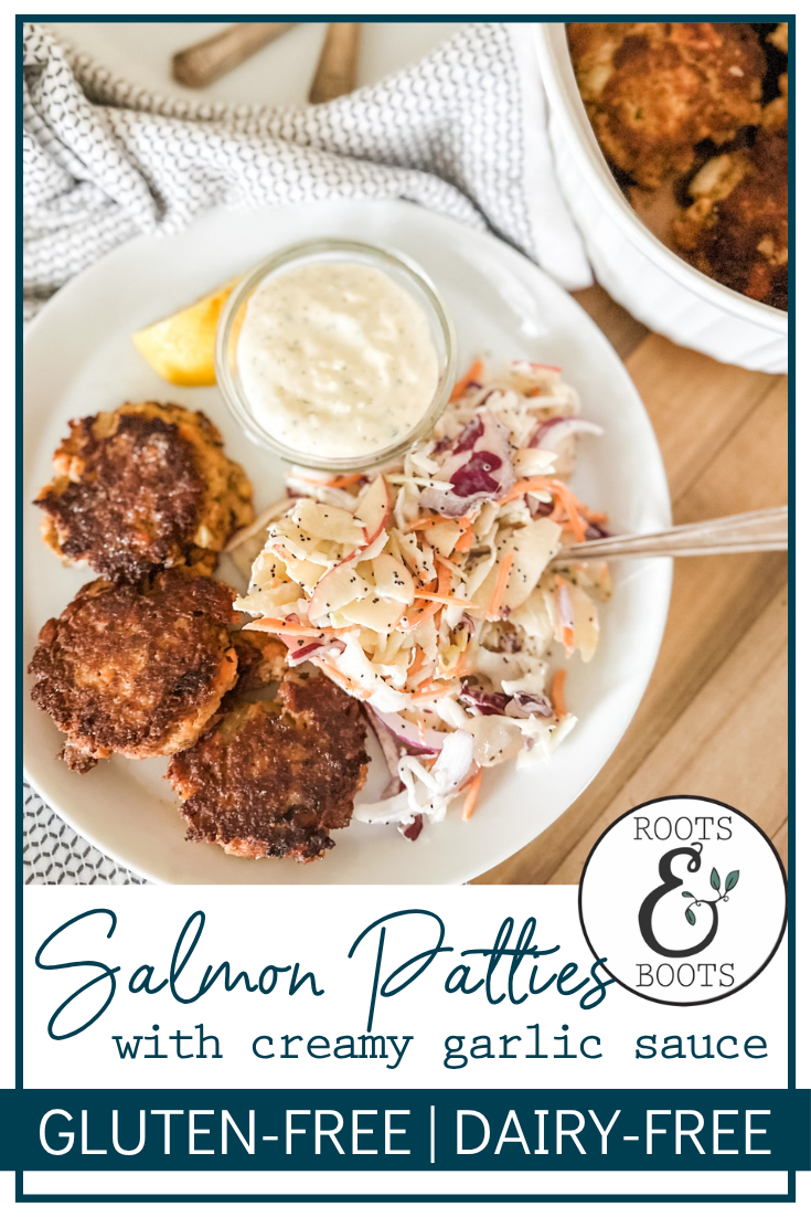 Grain-Free Salmon Patties | Roots & Boots