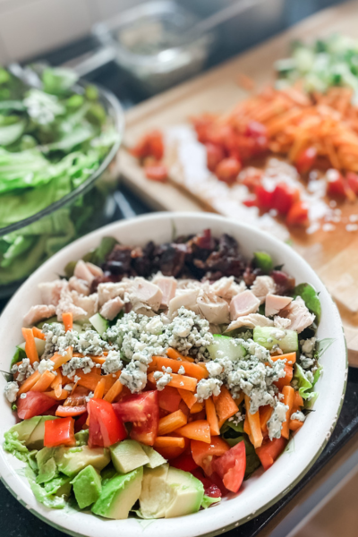 Build Your Own Turkey Cobb Salad | Roots & Boots