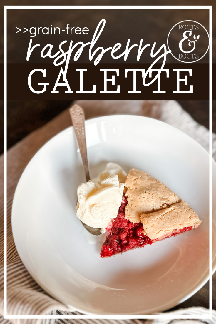 Grain-Free Raspberry Galette | Roots & Boots