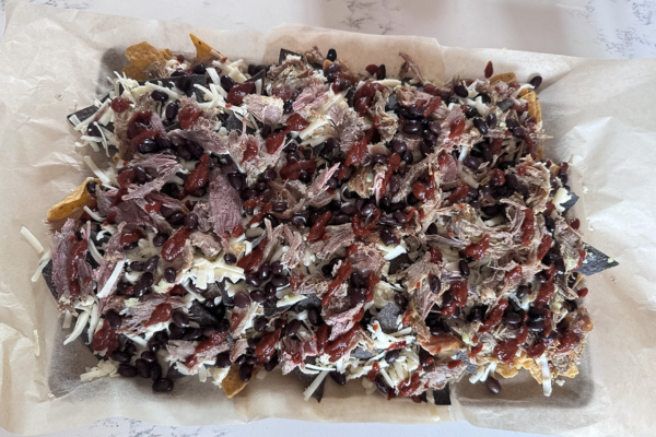 Pulled Pork Nachos | Roots & Boots