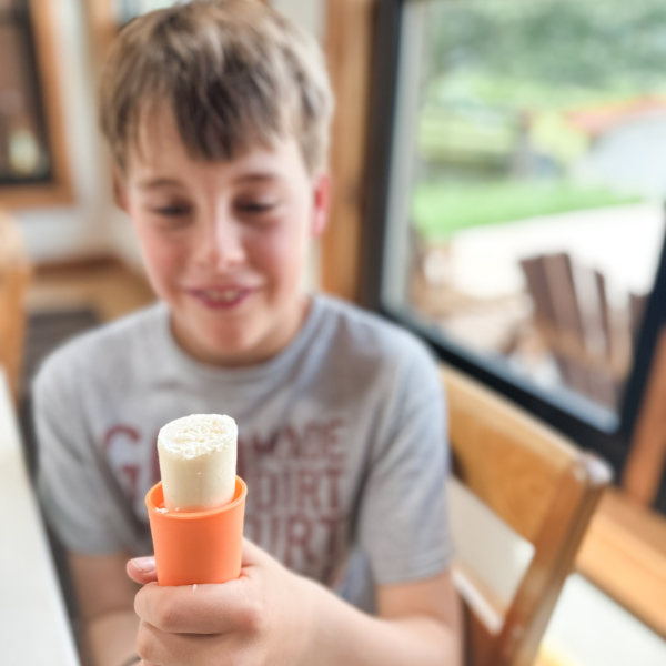 Pineapple Electrolyte Popsicles | Roots & Boots