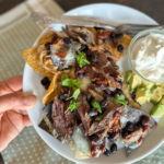 Pulled Pork Nachos | Roots & Boots
