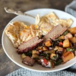 Brisket Breakfast Hash | Roots & Boots