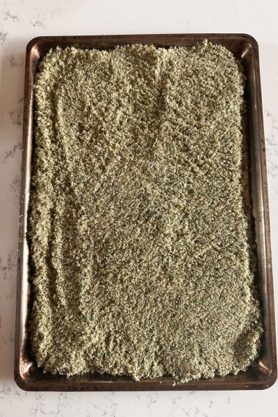 Homemade Basil Salt | Roots & Boots