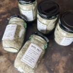 Homemade Basil Salt | Roots & Boots