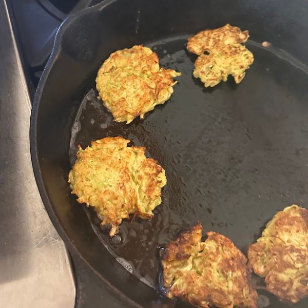 Gluten-Free Zucchini Fritters | Roots & Boots