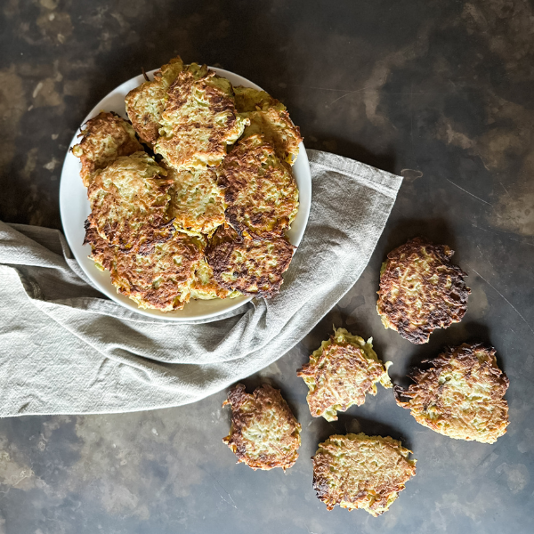 Gluten-Free Zucchini Fritters | Roots & Boots
