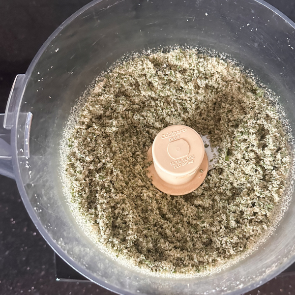 Homemade Basil Salt | Roots & Boots