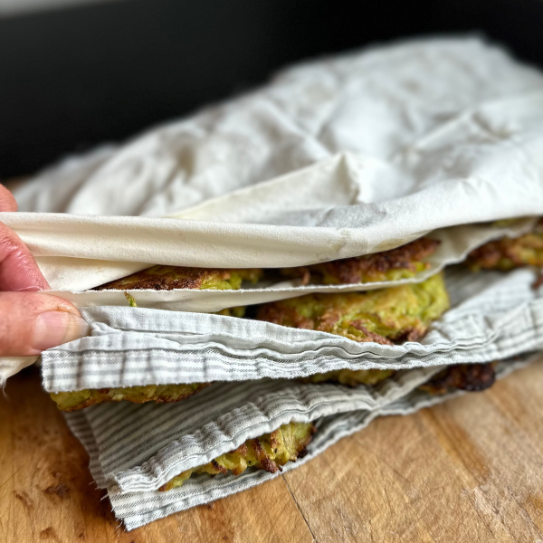 Gluten-Free Zucchini Fritters | Roots & Boots