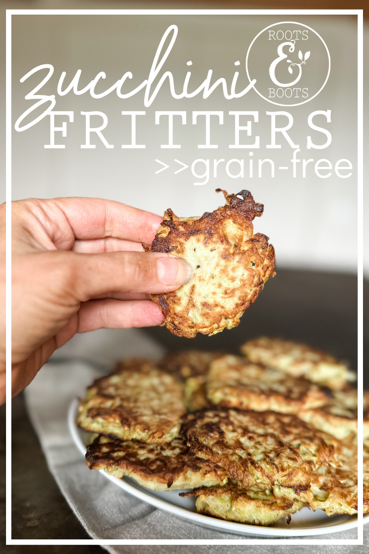 Gluten-Free Zucchini Fritters | Roots & Boots