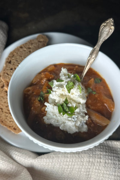 Gluten-Free Lasagna Soup | Roots & Boots