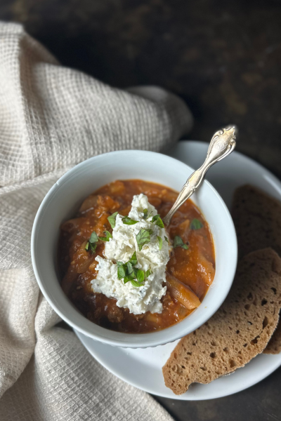 Gluten-Free Lasagna Soup | Roots & Boots