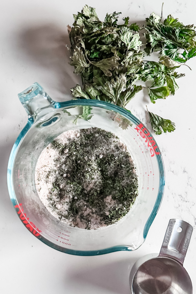 Homemade Celery Salt With Celery Leaves | Roots & Boots