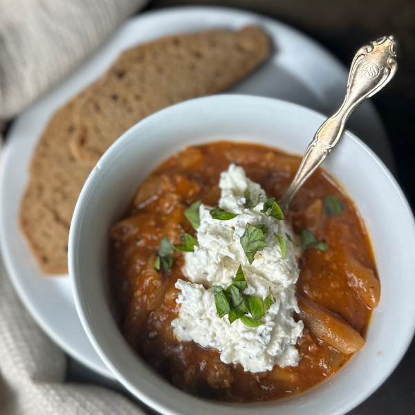 Gluten-Free Lasagna Soup | Roots & Boots